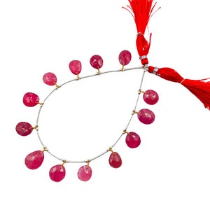 10 Pieces Natural Red Ruby Rose Cut Slices Cabochons , Free Form Shape Cabochon, Faceted Rose Cut Flat Back Cabochons, Cut Stones Cabochons