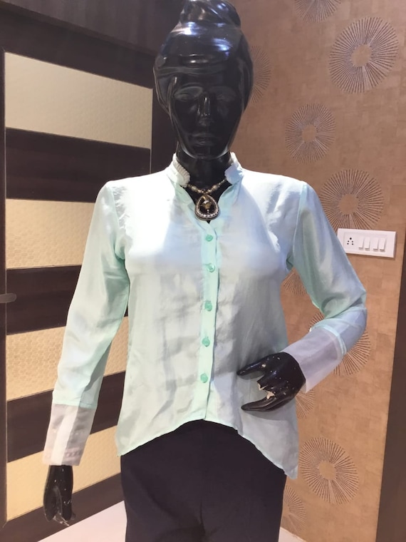 Raghvanshi Office Wear Girls Shirts Casual Wear Shirt Ethnic Shirt Womens Shirt Multicolors Shirts