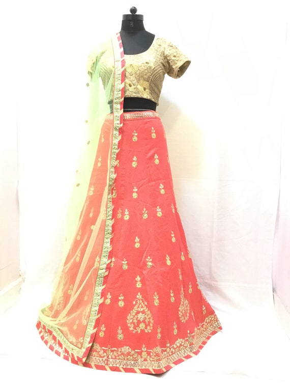party wear girlish lehenga