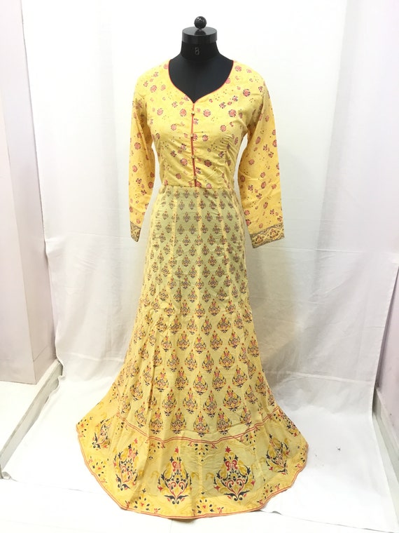 maxi gown kurti