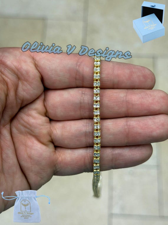 Diamond-cut Ice Link Chain: 14k Gold Plated Sterling Silver