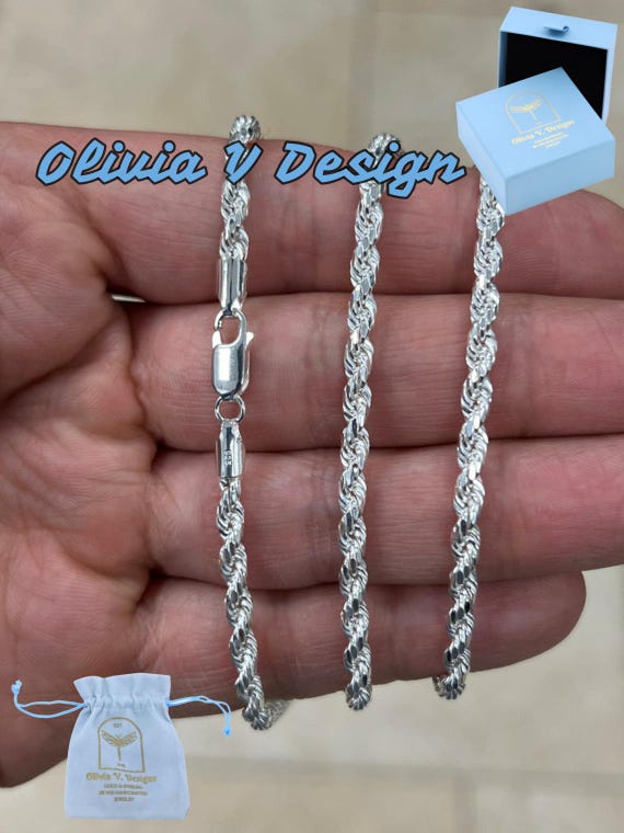 Gioiello Italiano Cavigliera Unisex Cavigliera In Argento Sterling