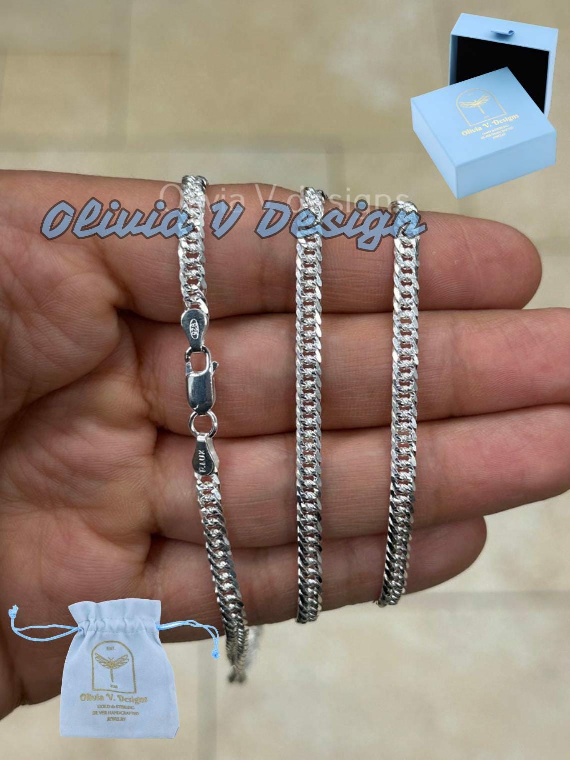 Catena Maglia Rollò 3,1mm in Argento 925/°°° - NP - Adolfo Lefevre Shop