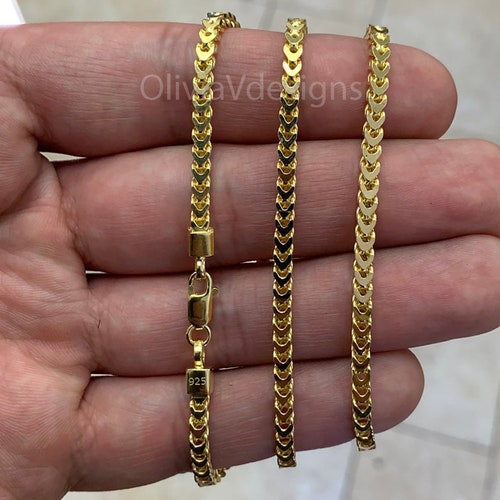 10K Yellow Gold 1.5mm Square Box Franco Wheat Pendant Necklace Chain 22" 10K Yellow Gold 1.5mm Square Box Franco Wheat Pendant Necklace Chain 22"