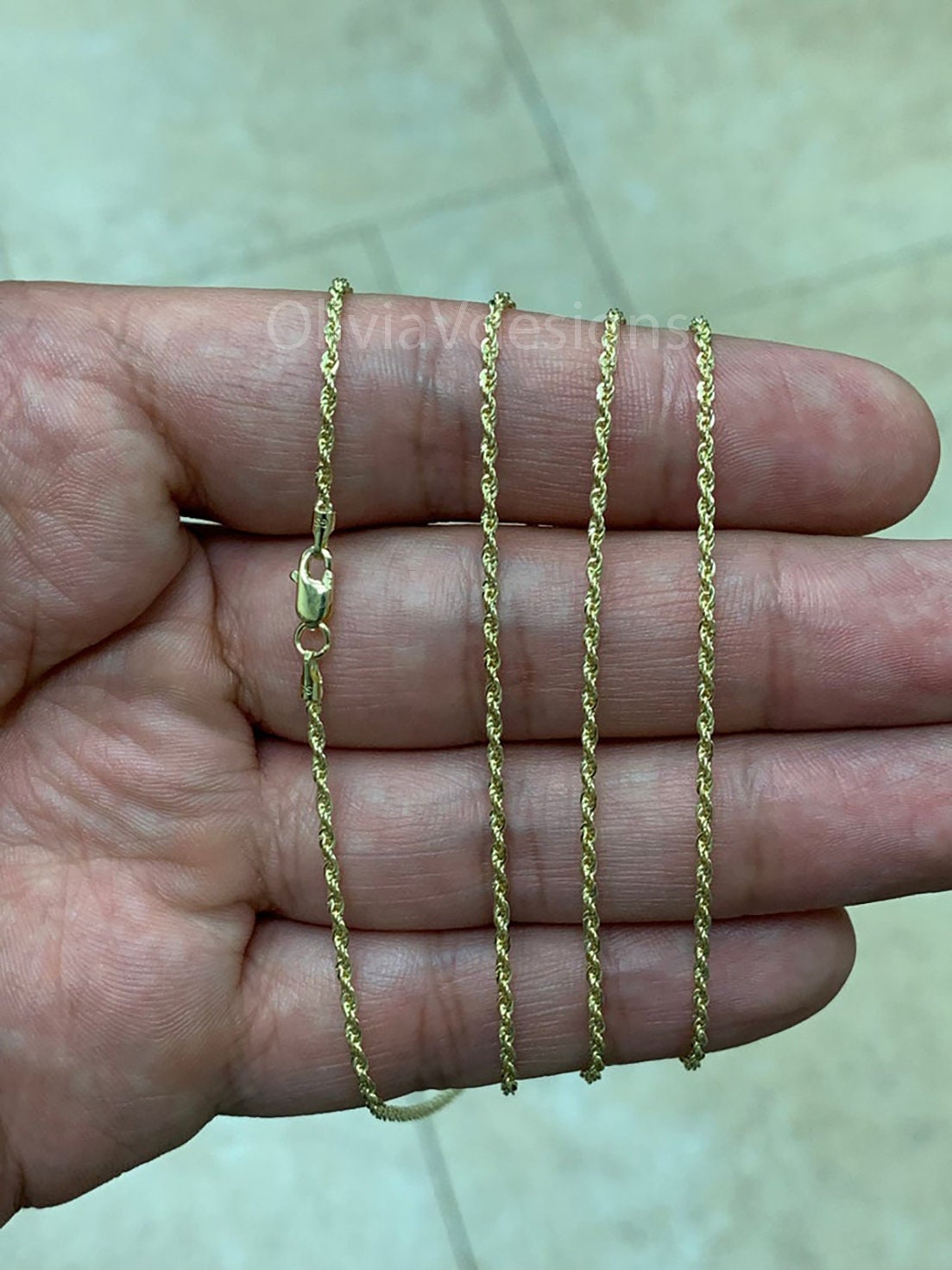 14 karat sale rose gold chain