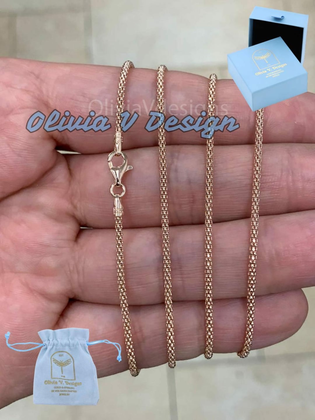 Miore Collana Donna In Argento 925 Placcato Oro Con Zirconi | Lunghezza 45 Cm | Gioiello Con Certificato E Confezione Regalo - 2