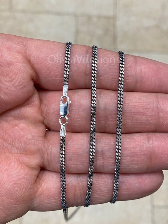 Oxidized 925 sterling silver deals