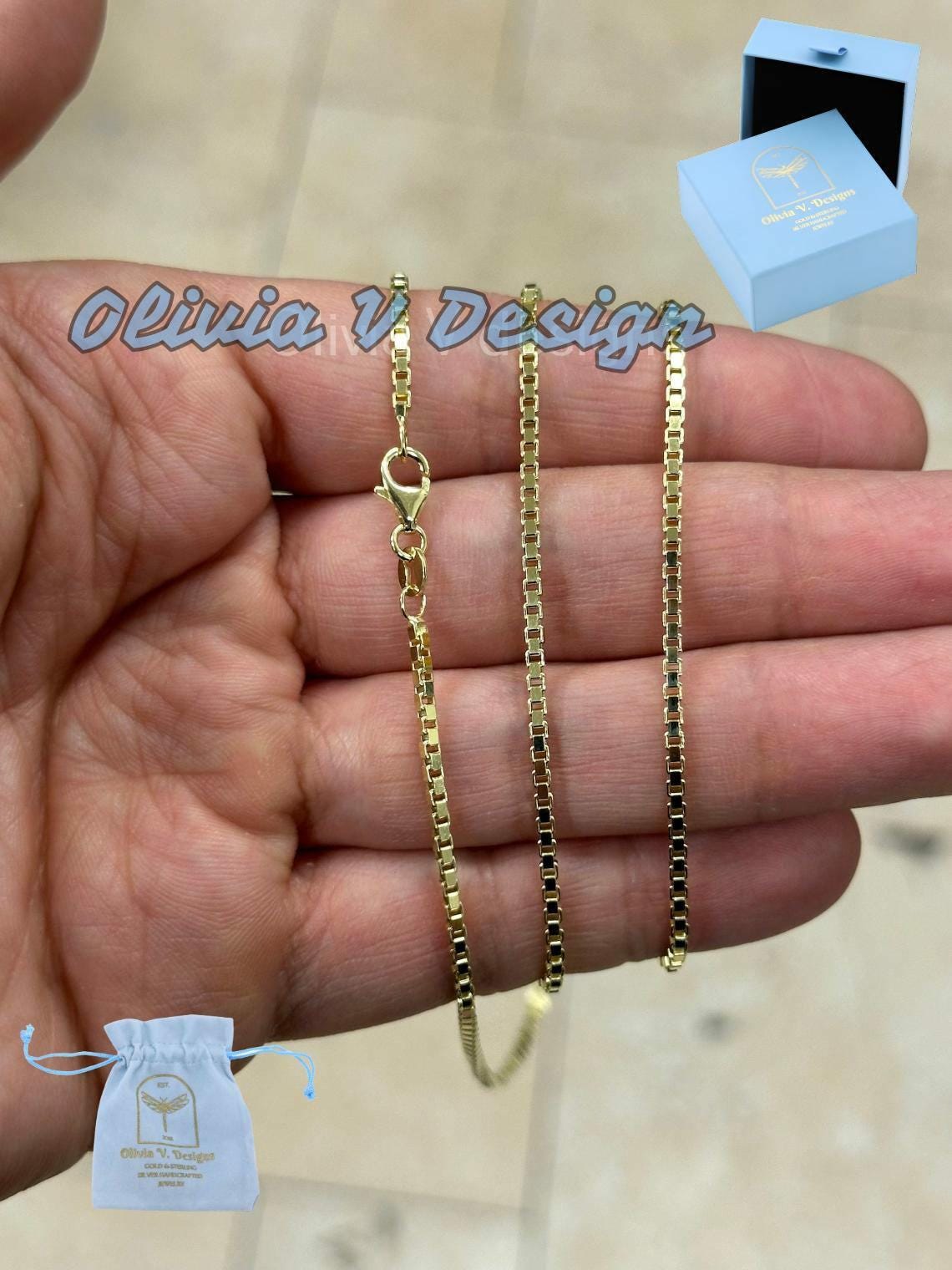 n*e様 BELIEVER JEWELRY k14 ボックスチェーンネックレス ボックスチェーンネックレス ミニマリスト メンズジュエリー - Etsy 日本