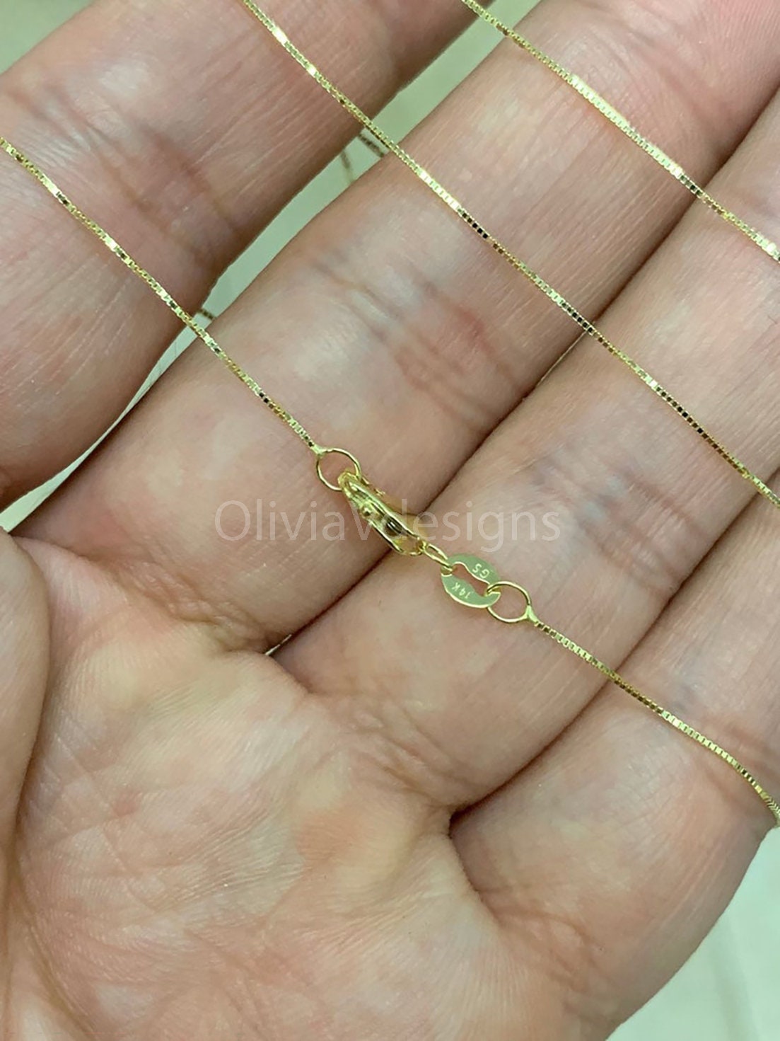 Before & After #49 - A Gold Chain Clasp Replacement