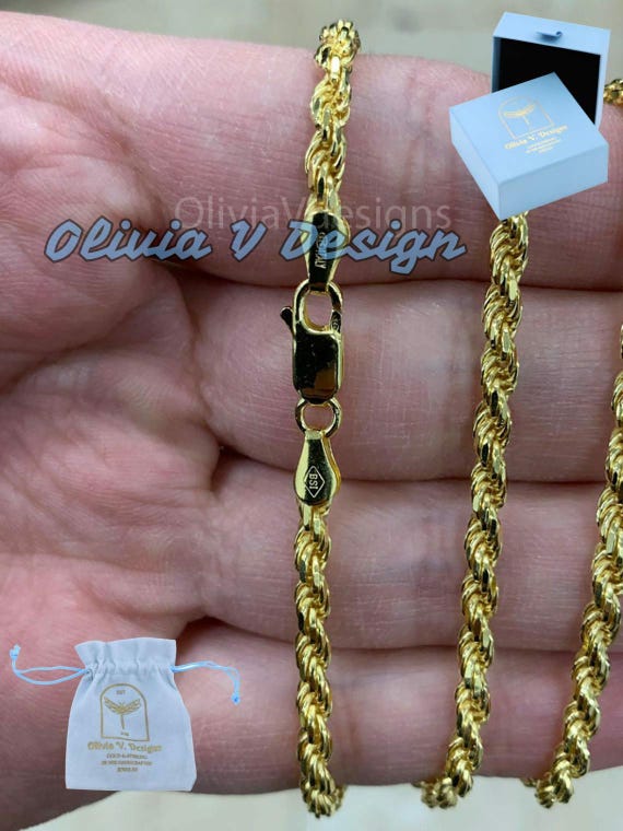 Collana Hip Hop Placcata Oro Bracciale O Collana Catena Cubana Miami In Oro Giallo Placcato - 5-12 Mm, Per Uomo Catena Maglia Cubana 5-12 Mm - Foto 9