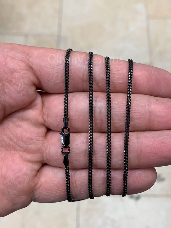 Black 925 on sale sterling silver