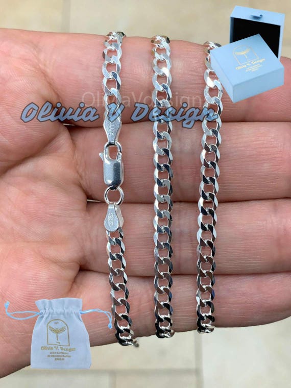 Collana Argento 925 Collana Cordolo In Argento Sterling 925 Placcata Oro - Catena Curb 1,4mm, Lunghezze Da 16 A 30 Pollici Collana In Argento Sterling Senza Pietre Lunghezza Variabile