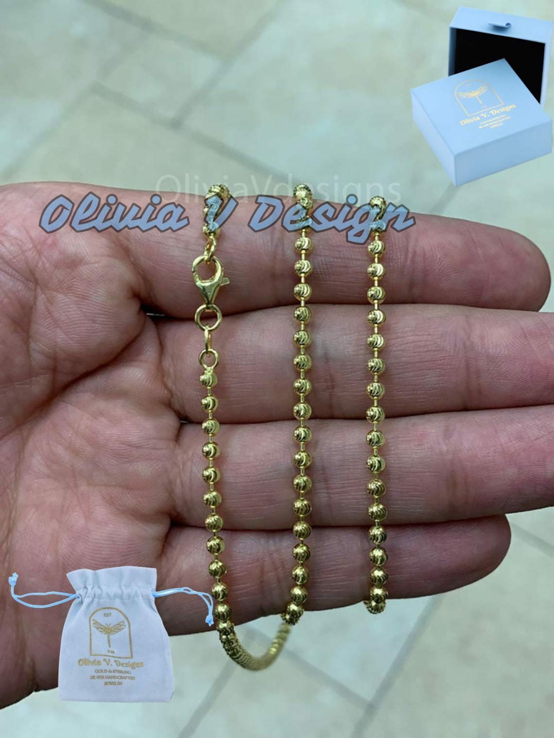 18-30"MEN 925 Argento Sterling 2MM Argento Luna Taglio Catena Perline - Foto 10