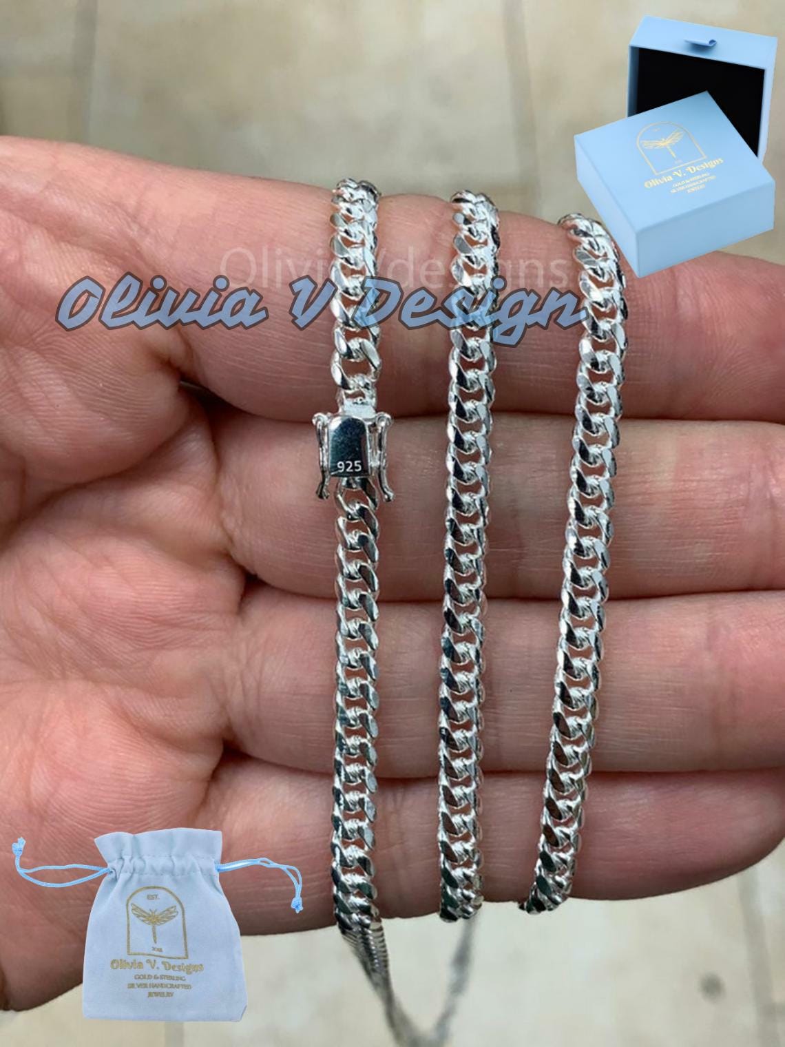 NKlaus Bracciale argento 925 24 cm di catena a cordolo da uomo 12260