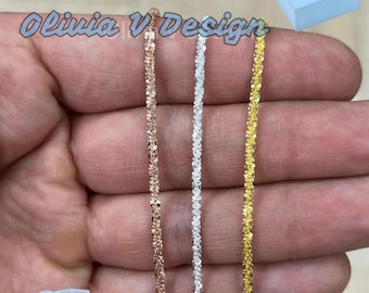 アクセサリー Multiway tie necklace mix silver925 Adjustable 925 Sterling Silver Sparkle Glitter Margarita