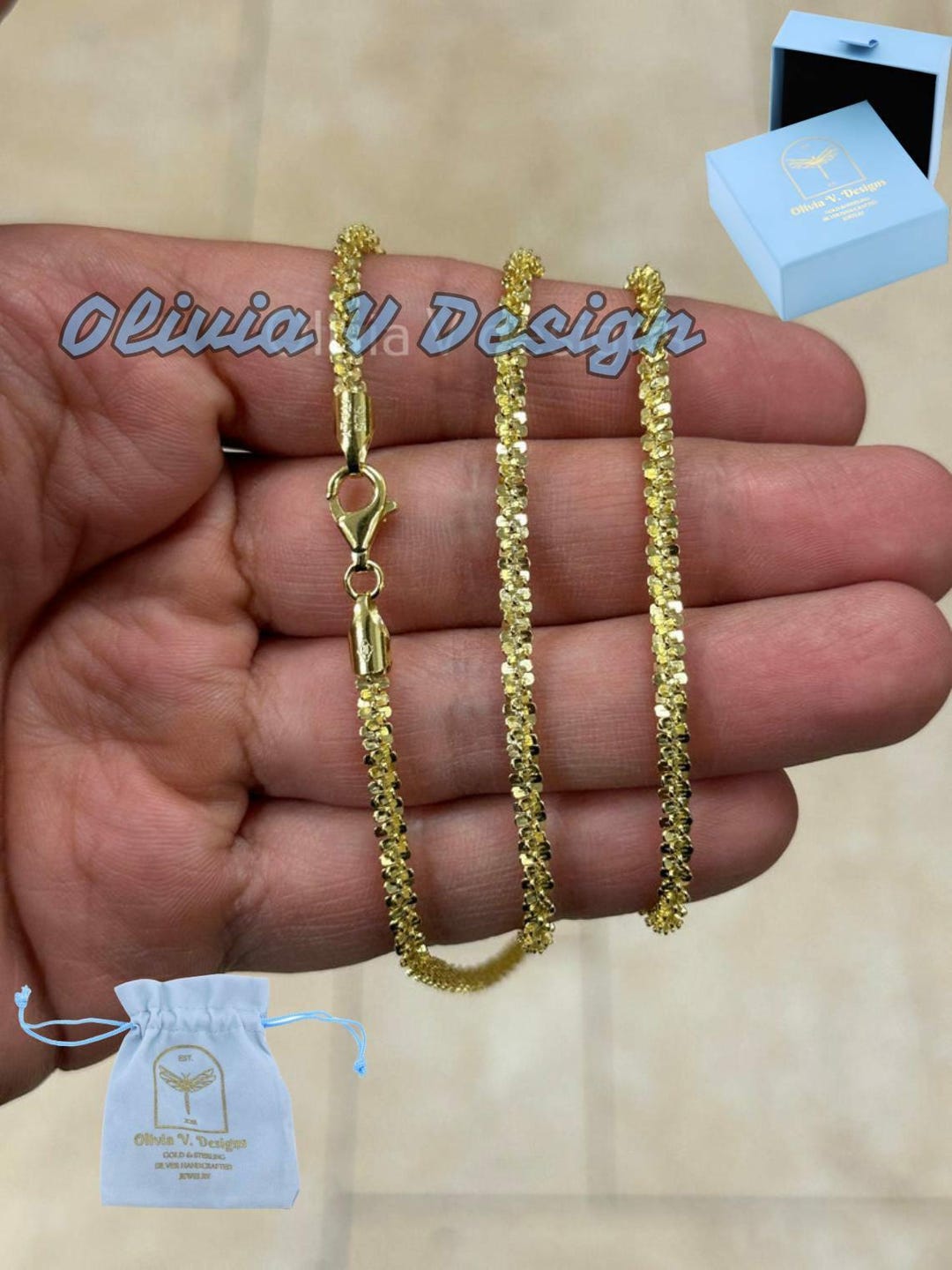 925 Sterling Silver 14k Gold Sparkle Glitter Margarita 925 Sterling Silver 14k Gold Sparkle Glitter Margarita