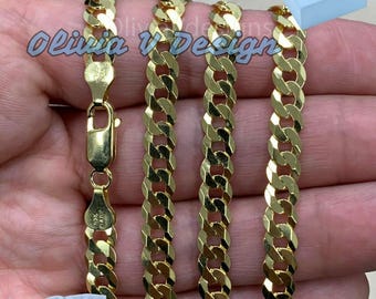 Collana Lunga In Argento 925 Placcato Oro Giallo 18kt Con Pendente In - Foto 4