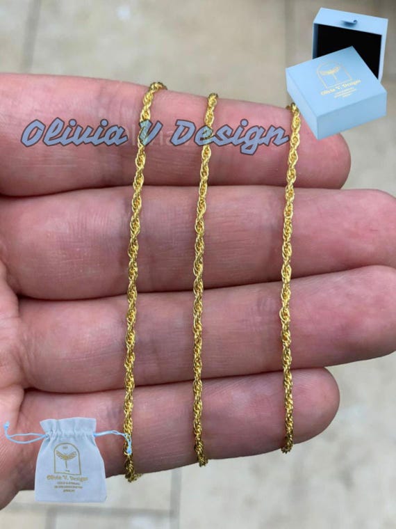 Starling 14k イエローゴールド ネックレス 20インチ Starling 14k イエローゴールド ネックレス 20インチ