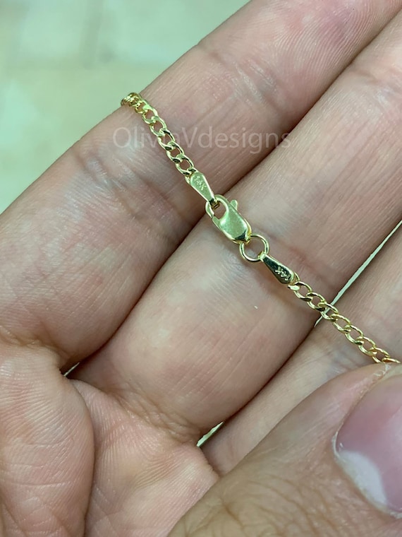 with Secure Lobster Lock Clasp Jewel Tie 14k Yellow Gold 1.8mm Rope Chain with Secure Lobster Lock Clasp Jewel Tie 14k Yellow Gold 1.8mm Rope Chain
