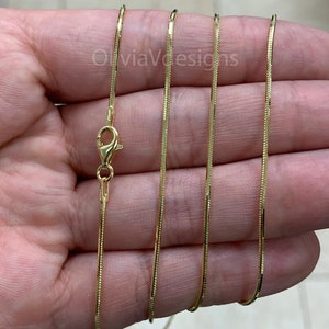 Heavy 3mm Sterling Silver Inch Snake Chain Necklace(Lengths  16,18,20,22,24,30)