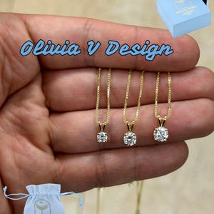4 Prong Round Tennis Necklace - 14k Yellow Gold, 5.00 Ct (12602) 4 Prong Round Tennis Necklace - 14k Yellow Gold, 5.00 Ct (12602)
