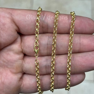 Yellow Gold Chain Fine Necklaces & Pendants for sale