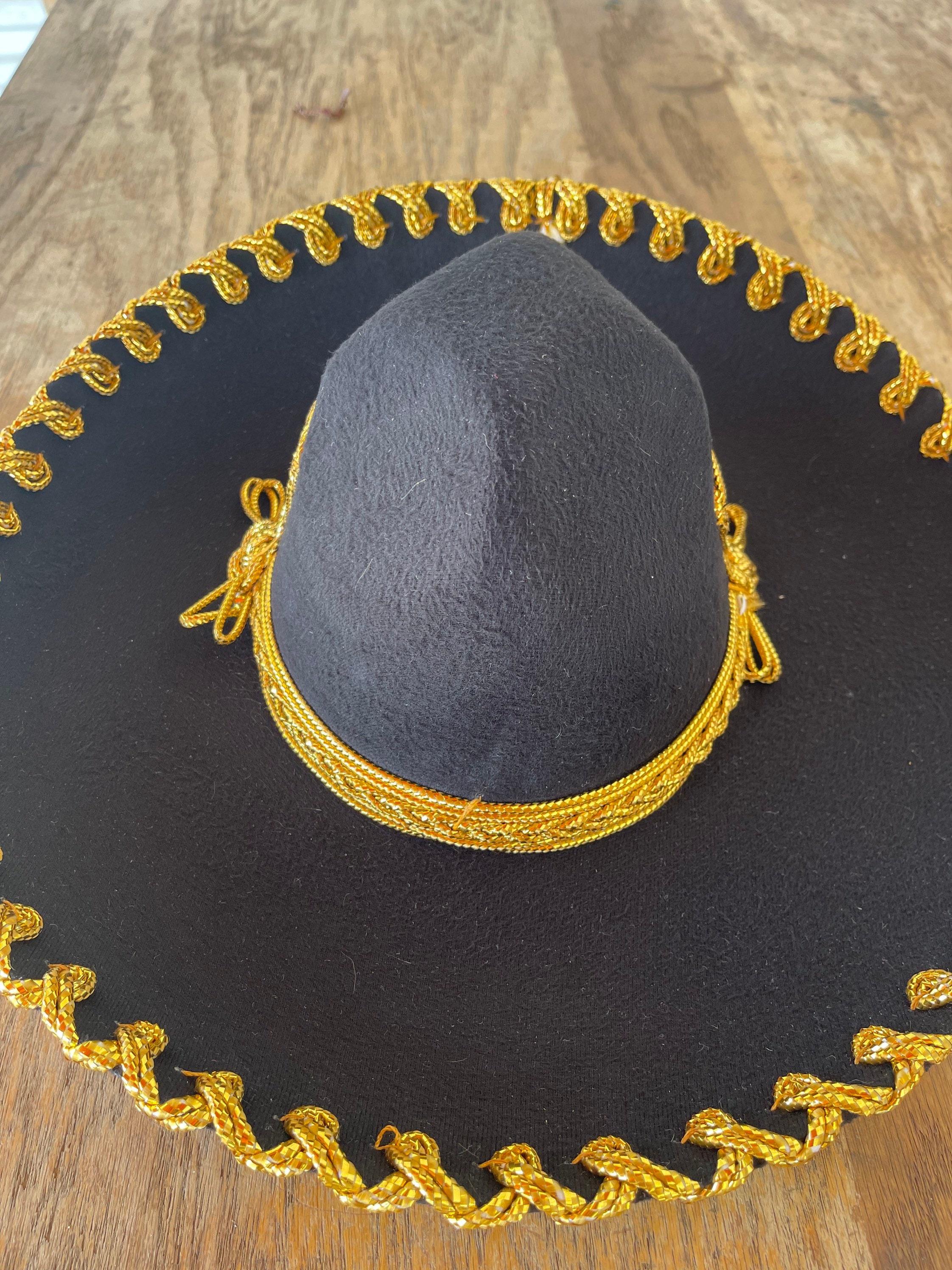 Simple Charro Hat Size Sombrero Charro De Nino Sencillo - Etsy