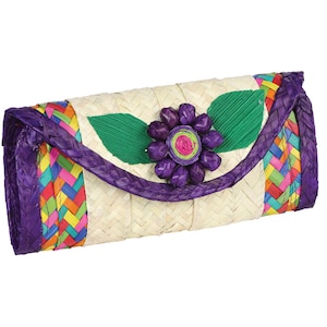 Artisanal wallet hand crafted various colors