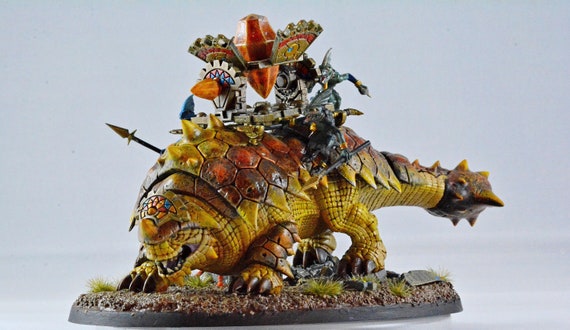 pic Bastiladon Warhammer warhammer age of sigmar lizardmen seraphon bastiladon solar engine