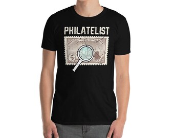 Philatelist Stamp Collector Collection Philately History Unisex T-Shirt