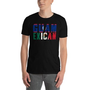 Guam Mexican Mexico Flag Chamorro Pride Unisex T-Shirt