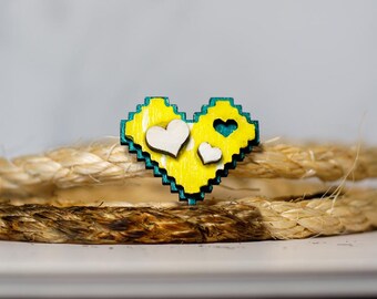 Goodie Heart (verde y amarillo)