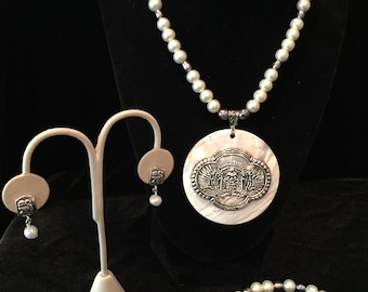 Mayan db couture Pearl Set