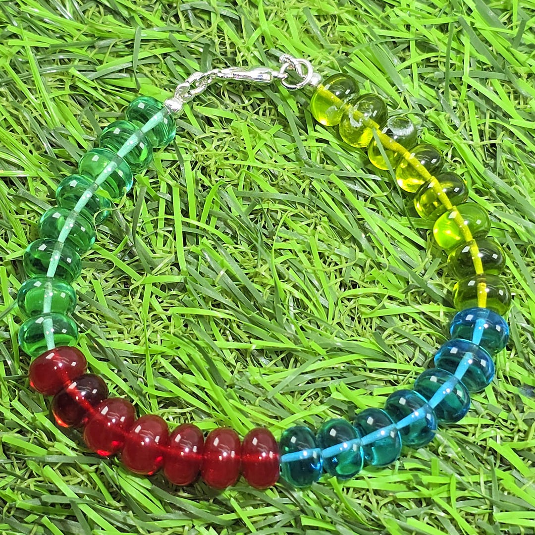 Perles De Tourmaline Pastèque Naturelle Qualité AAA++ - Lisses Et Rondes - Fait Main En Inde - Neuf