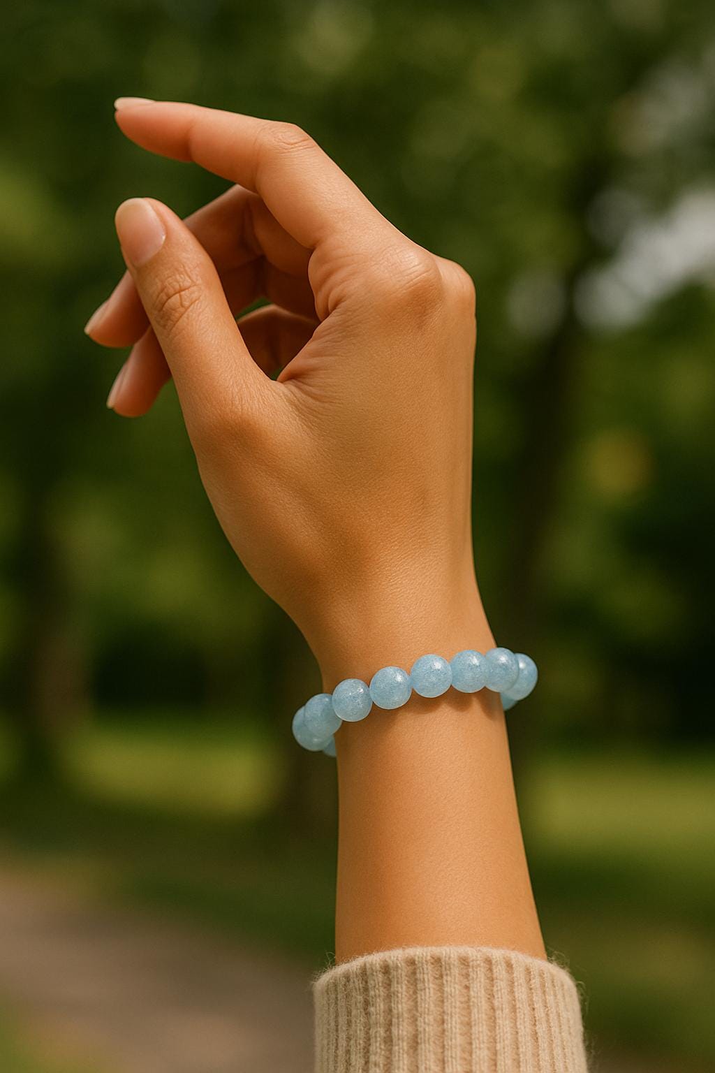 Bracciale Acquamarina Multicolor 10 Mm - Marakò Gioiello Italiano - Foto 2