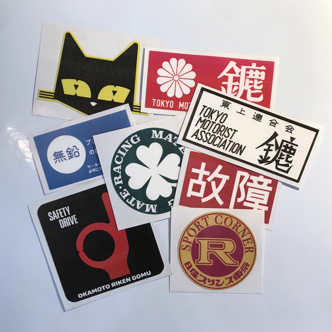 Vintage JDM Car Sticker Pack Etsy