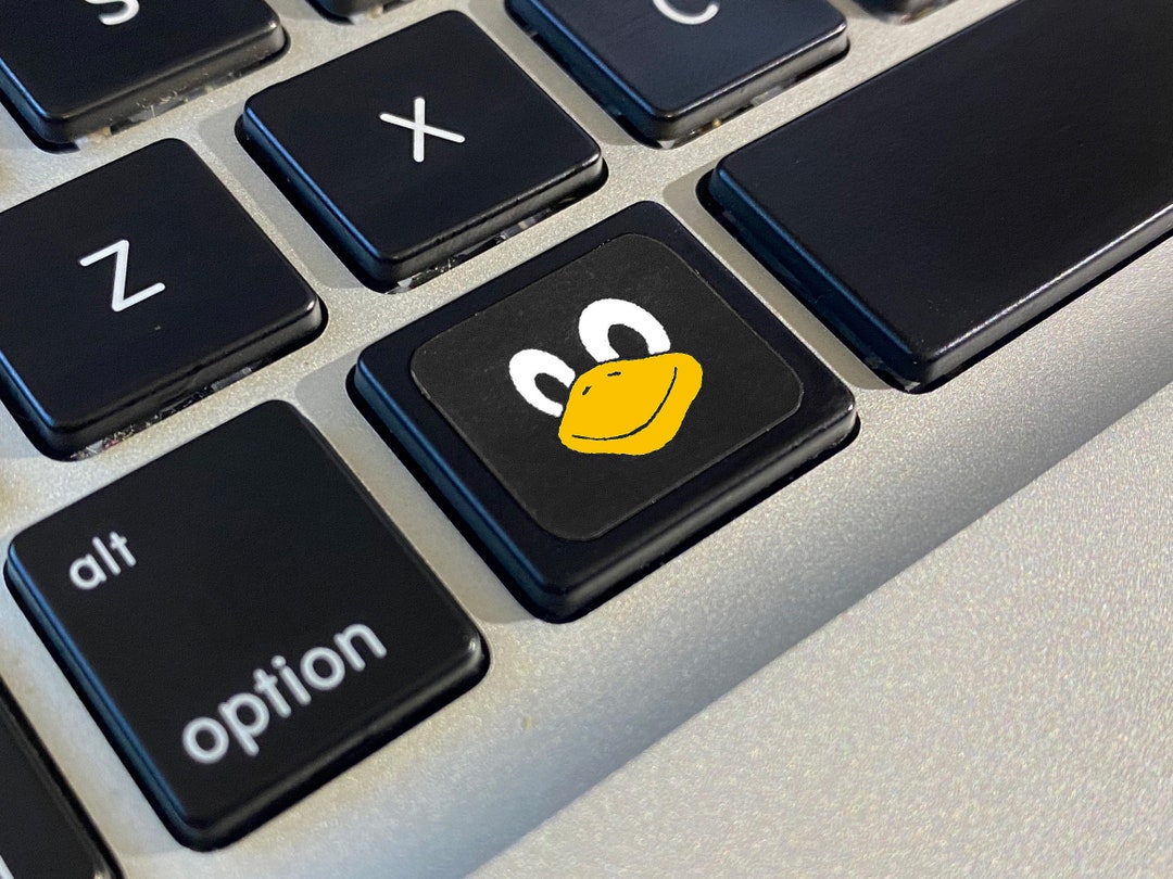 Two Linux Keycap Overlay Sticker for Keyboard. for PC Computer or Apple ...