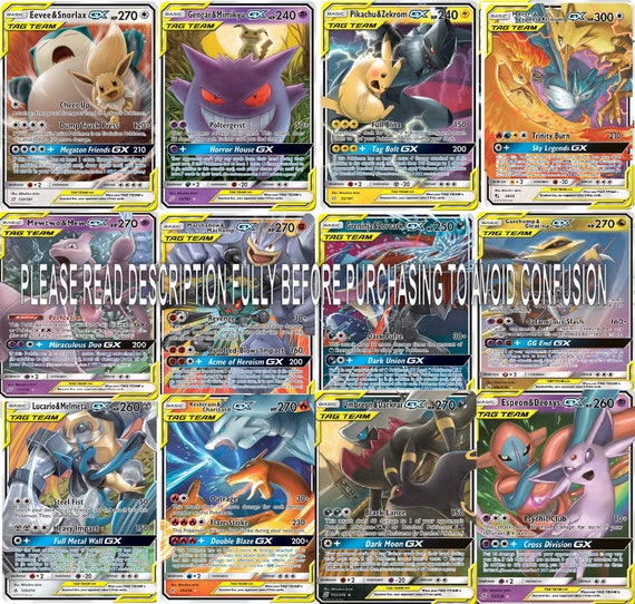 Pokemon Repack Rare 7 Card Pack Custom Booster Tag Team Ultra Secret Ex Gx Lot Hyper Rare All Holos Sun Moon