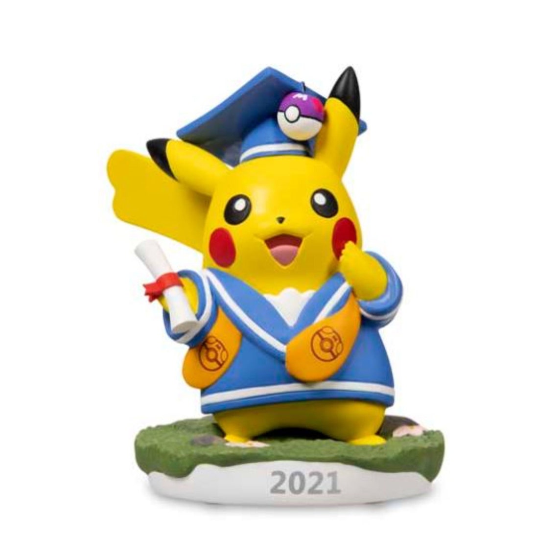 Graduation Pikachu Female 2021 Figure | Etsy