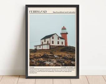 INSTANT DIGITAL DOWNLOAD, Ferryland Wall Art, Ferryland Canvas, Ferryland Poster, Ferryland Photo, Ferryland Wall Decor, Canada Poster