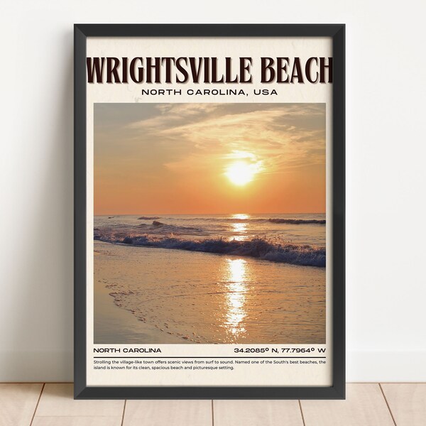 Wrightsville Beach Etsy
