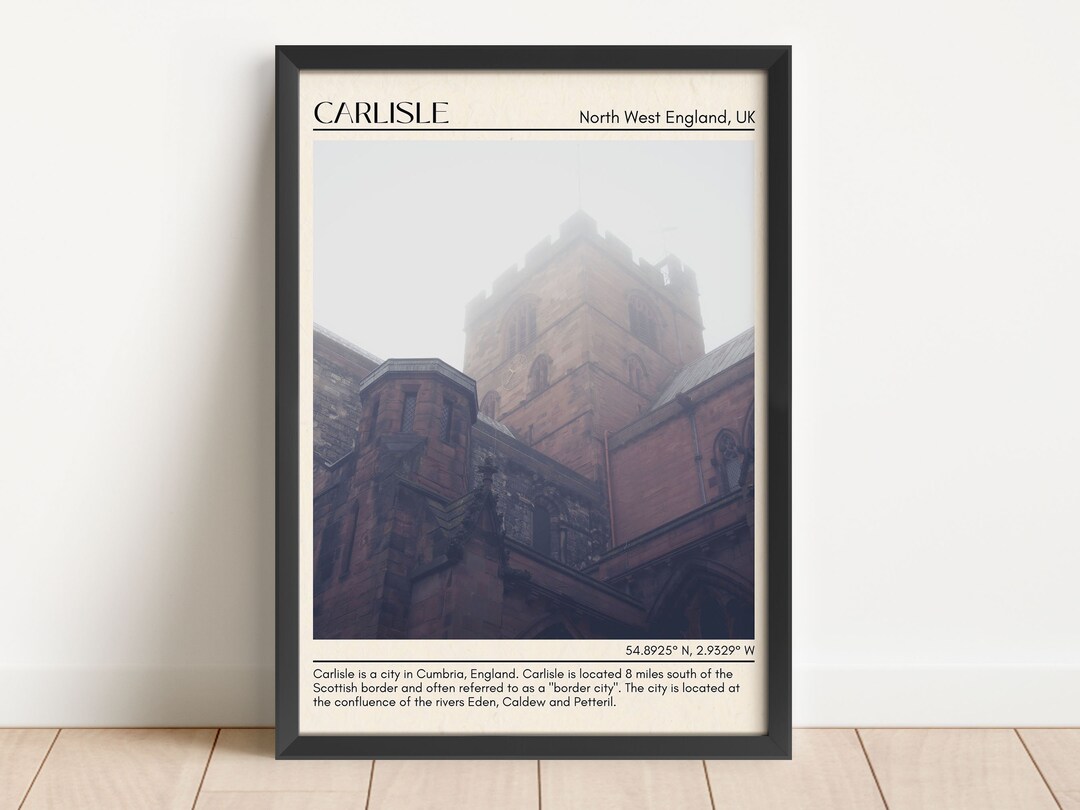 INSTANT DIGITAL DOWNLOAD, Carlisle Wall Art, Carlisle Canvas, Carlisle