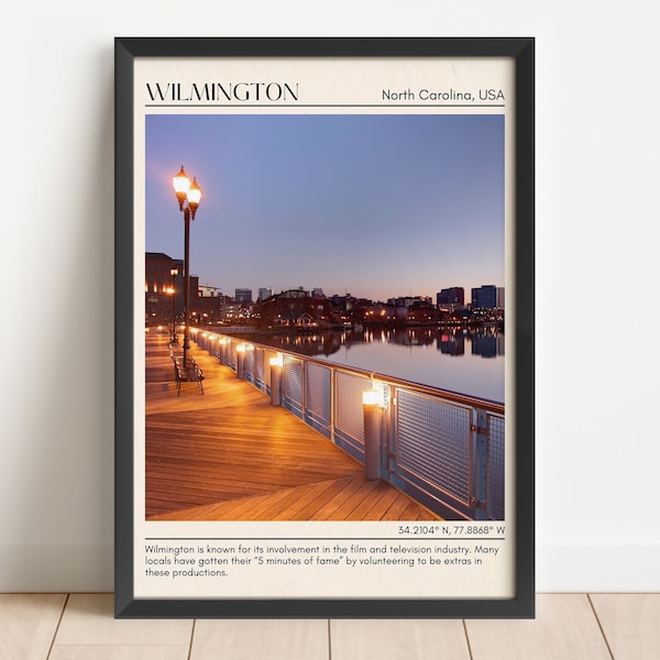 Wilmington Wall Art Etsy