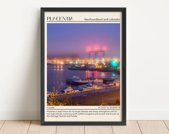 INSTANT DIGITAL DOWNLOAD, Placentia Wall Art, Placentia Canvas, Placentia Wall Decor, Placentia Digital Print, Canada Poster