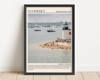 Nantucket Wall Art, Nantucket Canvas, Nantucket Framed Poster, Nantucket Photo, Nantucket Wall Decor, Massachusetts, USA Poster Print, USA