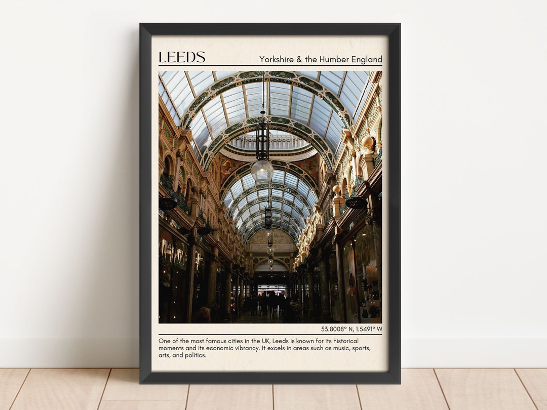 INSTANT DIGITAL DOWNLOAD, Leeds Wall Art, Leeds Canvas, Leeds Photo