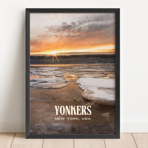 Yonkers Framed Poster Etsy