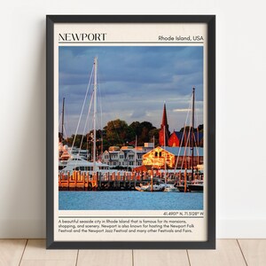 INSTANT DIGITAL DOWNLOAD, Newport Wall Art, Newport Canvas, Newport, Newport Photo, Newport Wall Decor, Rhode Island, Usa Poster