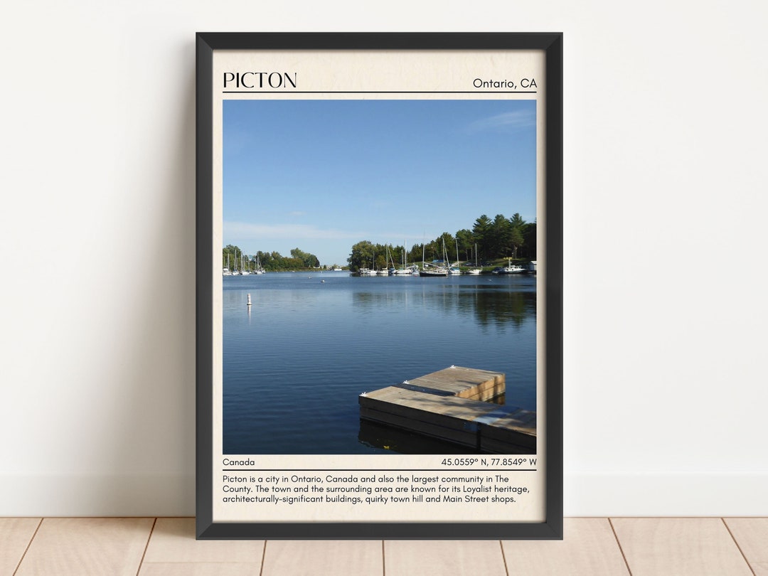 INSTANT DIGITAL DOWNLOAD Picton Wall Art Picton Canvas Etsy
