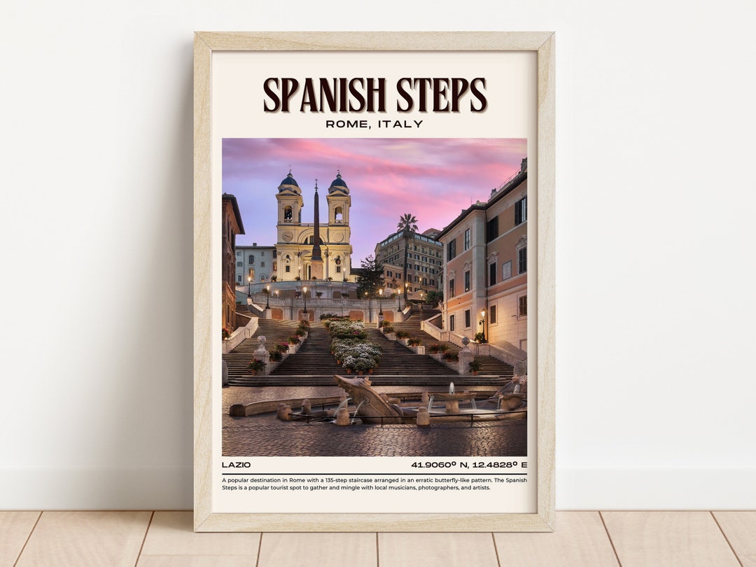 Spanish Steps Sticker Rome This item is unavailable - Etsy